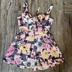 Floral Romper Dress